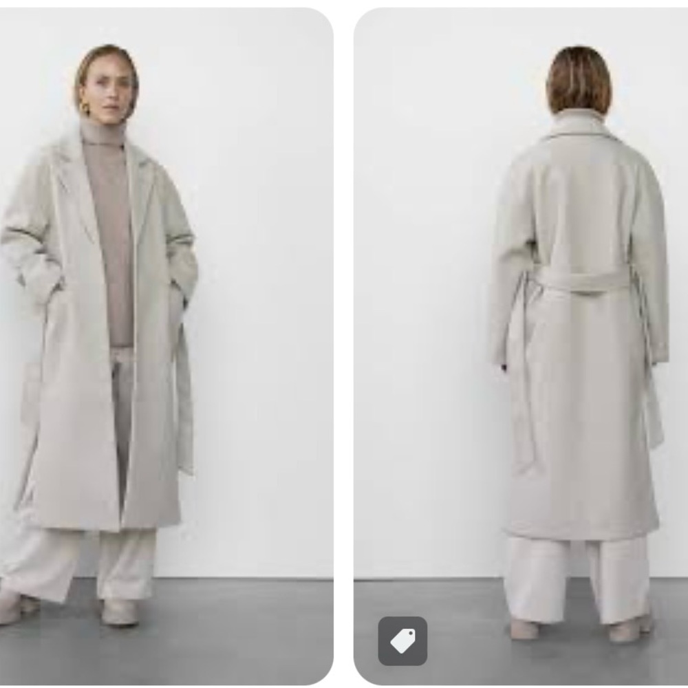 Just Black Nanna Wrap Coat